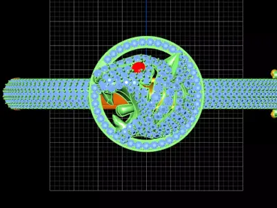 tiger gloves 3D print model