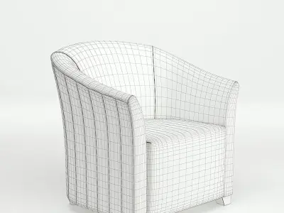 Marelli Luxury - ALISON - Amrchair Free 3D model