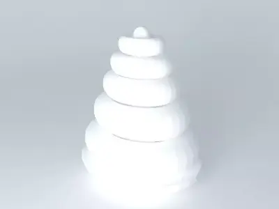 Stacking Rings Free 3D model