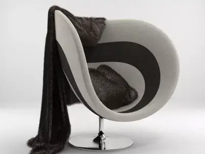 Contemporary Chair 2 3D model