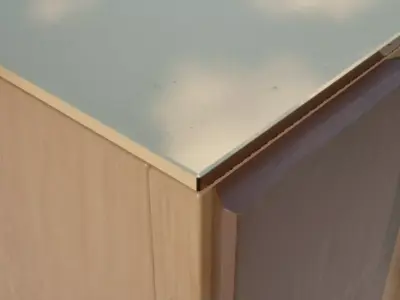 UE5 Credenza - Realistic Sideboard - Chest of Drawers Low-poly 3D model