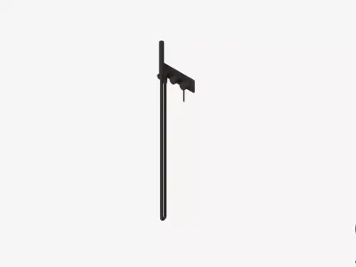 Shower - Hand - Luxury - Sleek Low-poly 3D model