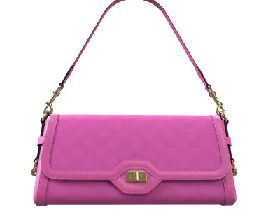 Gucci Luce Bag Pink Low-poly 3D model