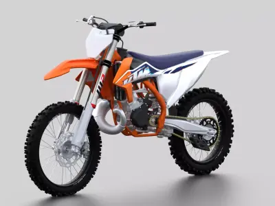 2023 - KTM 250 SX 3D model