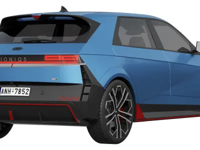 Hyundai Ioniq 5 N 3D model
