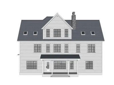 Craftsman House-14 3D model