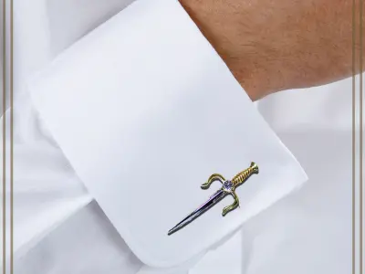 Cufflinks SAY 3D print model