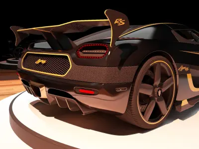 Koenigsegg Agera Rs 3D model