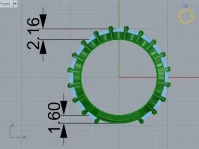 Eternity ring   399 3D print model