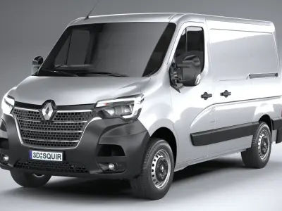 Renault Master L1H1 2020 3D model