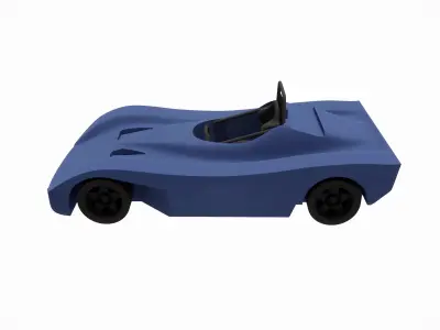 SCCA Spec Racer F Racecar 3D model