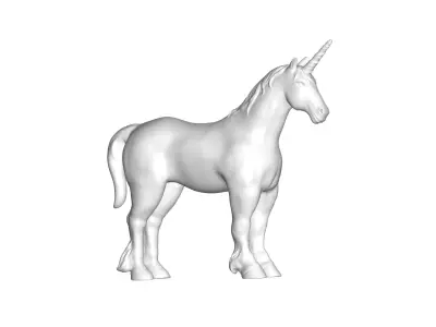 Unicorn 3D model