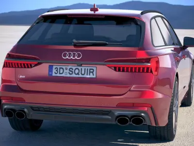 Audi S6 Avant 2020 3D model