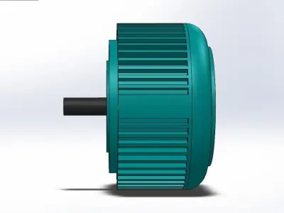 Electric Motor 3D model 12