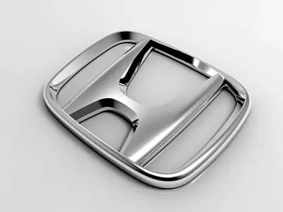 Honda logo create in Alias AutoStudio 3D model