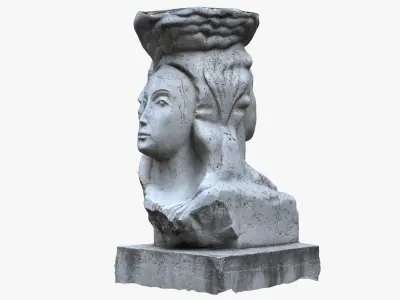 Stone Sculpture 3D model