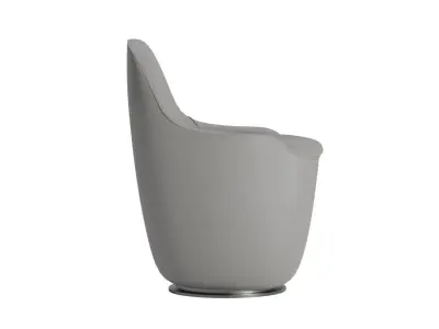 Swivel Dining Side Chair 3D model