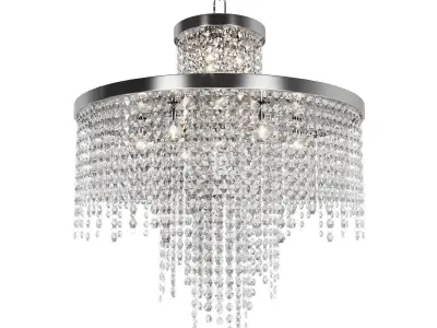 Chandelier Cascada chrome 62GDM-80230 3D model