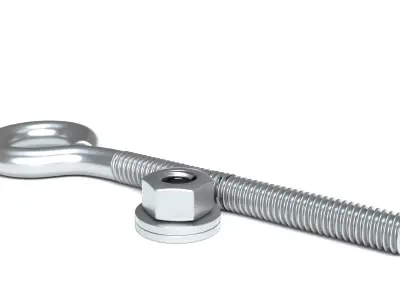 Eyebolt  Realistic 3D Model 3D model