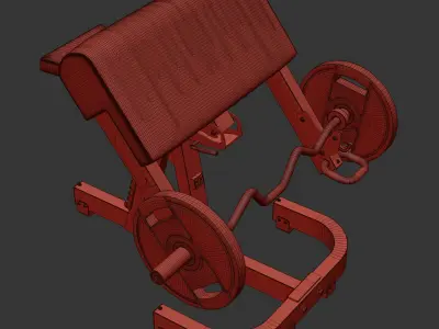 Scott Bench Pure 3D model
