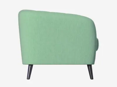 Armchair Melody 3D model