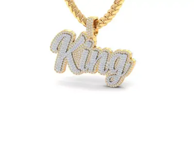 HIP HOP PENDANTS 3D print model