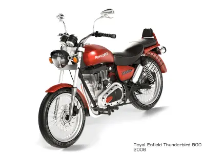 Royal Enfield Thunderbird 500 3D model