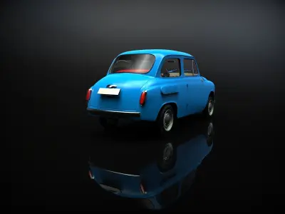 ZaZ-965 Yalta 1961-1969 3D model