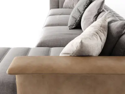 Modern FREEMAN sofa 03 3D model