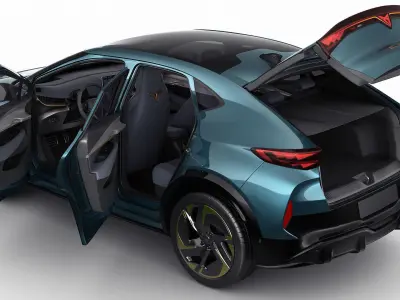 Cupra Tavascan 2024 3D model