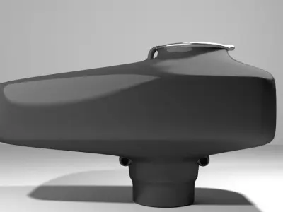 Paintball Loader - Type 2 3D model