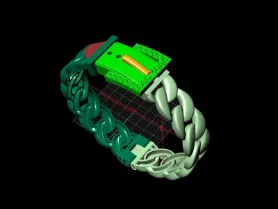 bracelet  belt  FOR woman  3D print model