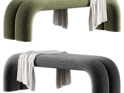 bench 3 3D model