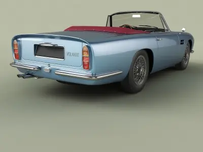 Aston Martin DB6 Volante  3D model