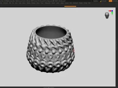 vase 3d print 411 3D print model