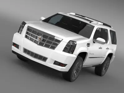 Cadillac Escalade Platinum 2011 3D model