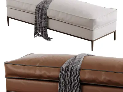 Banquette Fine 3D model