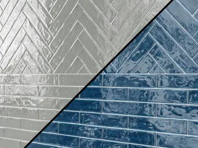 Seaport Polished Ceramic Tile 3D model