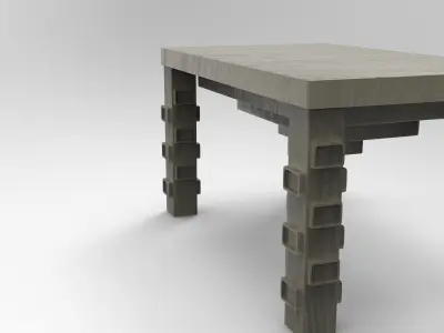 Kuja Coffee Table 3D model