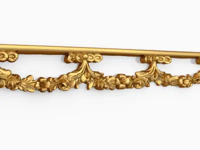 Classic decor ornament 100 3D model