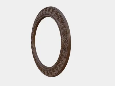 Frame Decor For Wood Carving 3D print model buy
