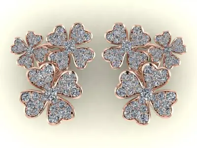 lucky clover 3D print model