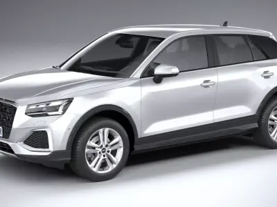 Audi Q2 2021 3D model