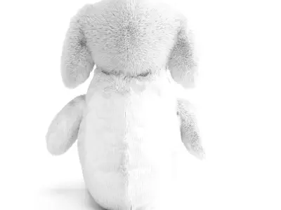 Rabbit toy 3D model Free 3D model