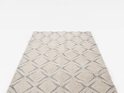 Rugs No 499 Low-poly 3D model