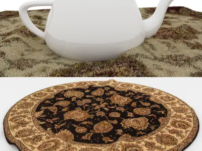 Rugs No 50 Low-poly 3D model