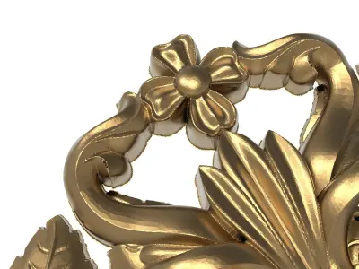  decorative pattern ready for 3D printing 3D model