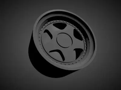 OZ Futura scalable and Printable rim 3D print model