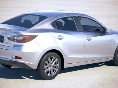 Toyota Yaris sedan 2019 3D model