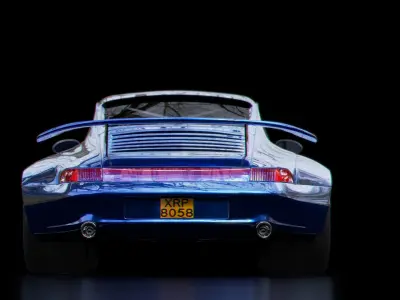 Porsche 911-964 GT 3D model